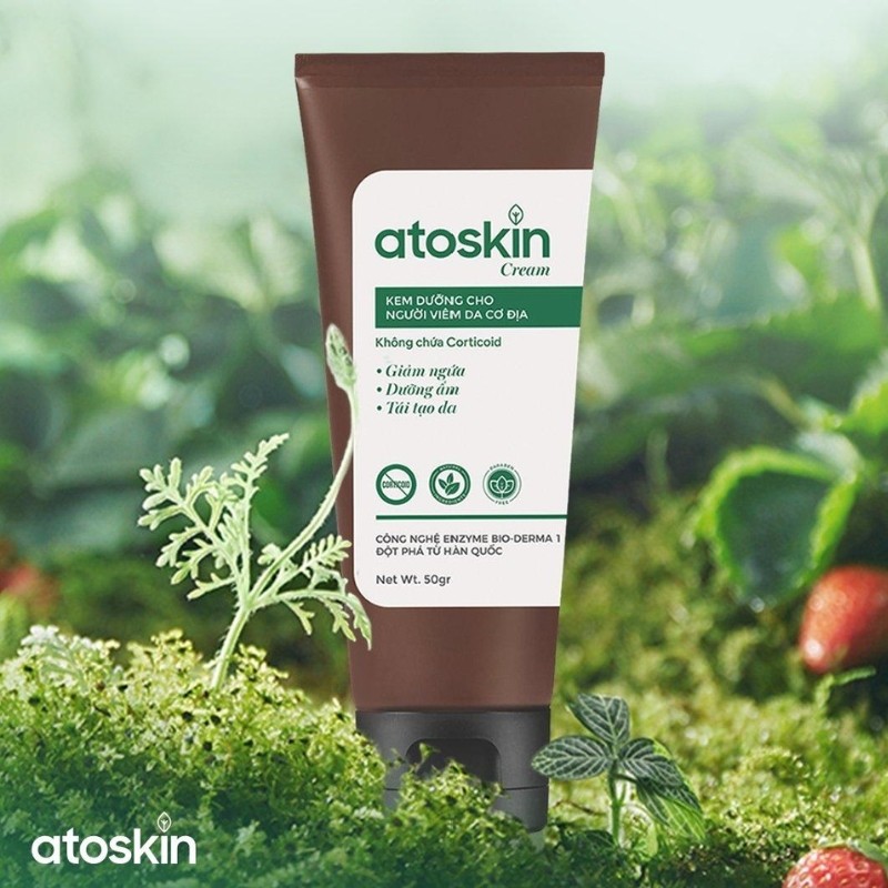 Kem dưỡng sau tẩy lông Atoskin Cream
